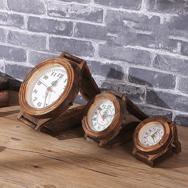Reloj de pared gigante forma reloj