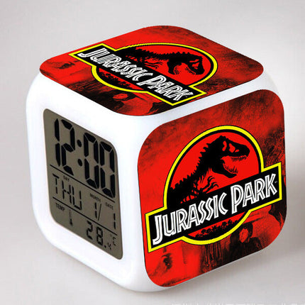 Despertador cubo digital infantil Jurassic Park