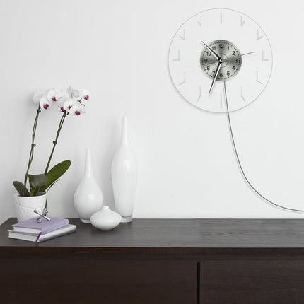 Reloj de pared LED retroiluminado minimalista