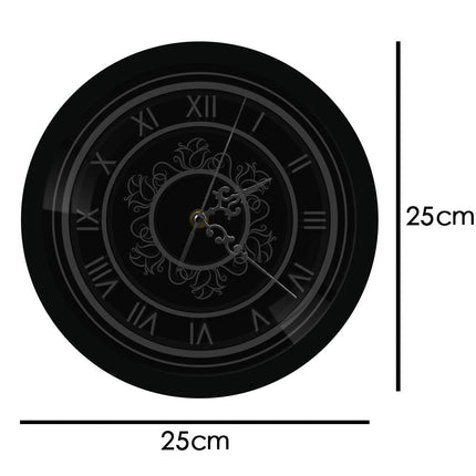 Reloj de pared LED estilo retro moderno