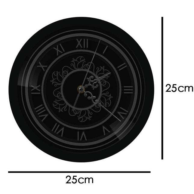 Reloj de pared LED estilo retro moderno