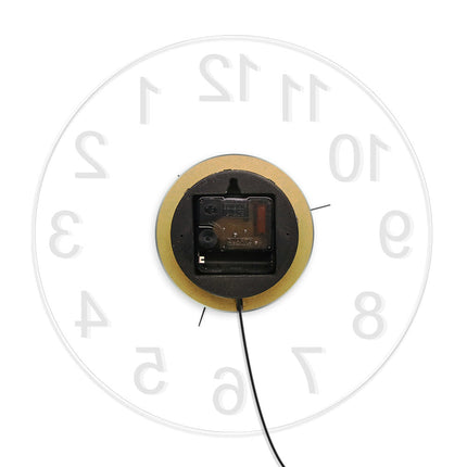 Reloj de pared LED con números grandes