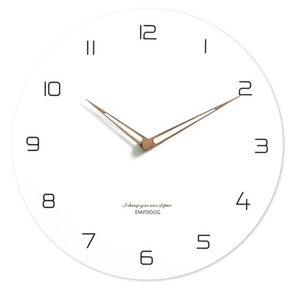 Reloj de pared de diseño para baño