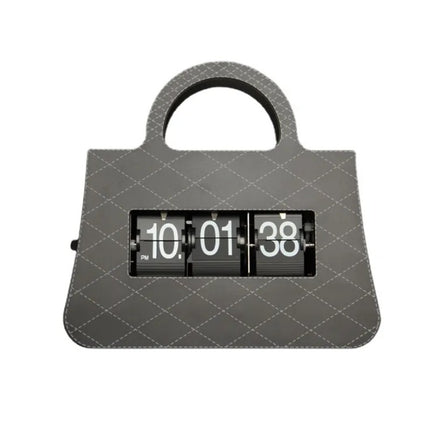 Reloj flip de mesa diseño bolso