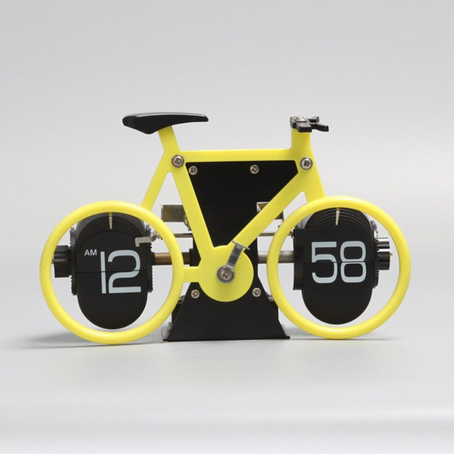 Reloj flip original forma bicicleta