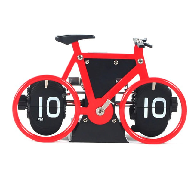 Reloj flip original forma bicicleta