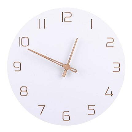 Reloj de pared diseño nórdico blanco
