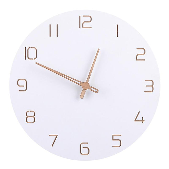 Reloj de pared diseño nórdico blanco
