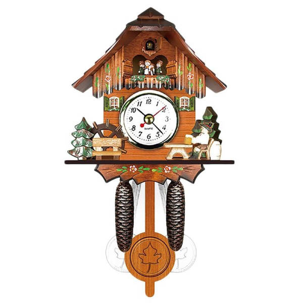 Reloj de cuco de madera diseño