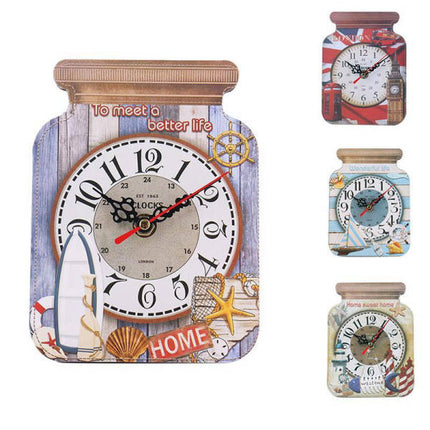 Reloj de pared cocina forma tarro