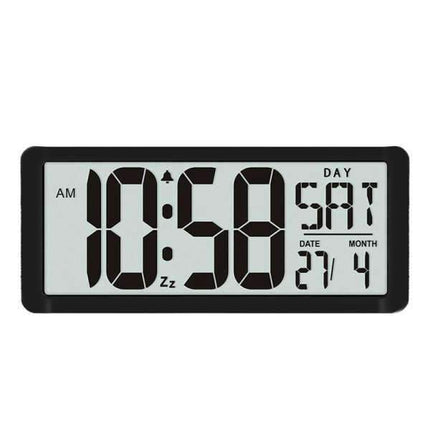 Reloj digital LCD con fecha y día