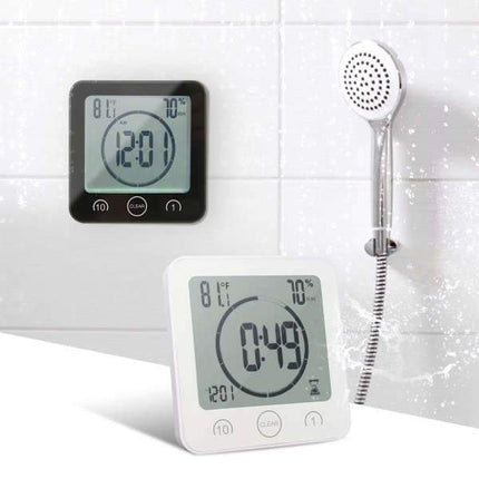 Reloj de ducha impermeable con cronómetro