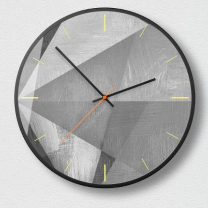 Reloj de pared diseño geométrico moderno