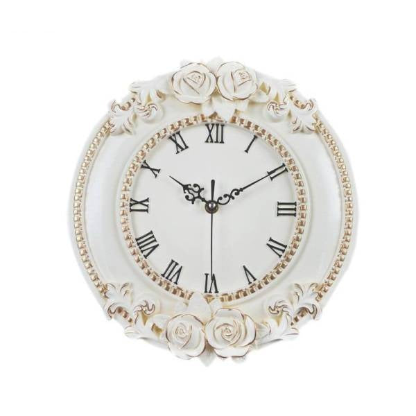 Reloj de pared ovalado estilo romántico