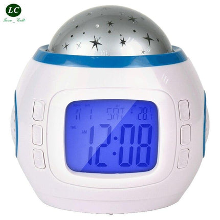 Despertador proyector de estrellas para niños