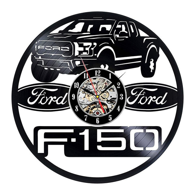 Reloj de vinilo coche Ford Mustang