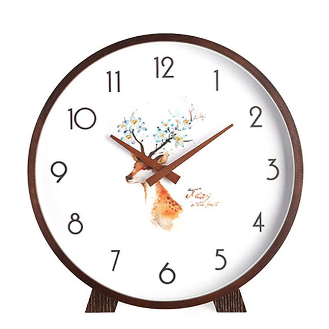 Reloj de sobremesa madera estilo nórdico