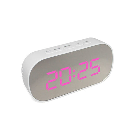 Reloj de escritorio digital con espejo