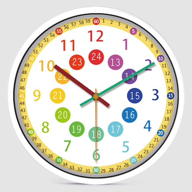 Reloj de pared educativo para niños