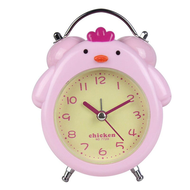 Despertador infantil analógico diseño pollito