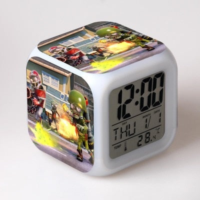 Despertador Cubo Temático Zombies para Niños