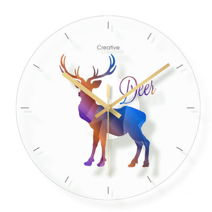 Reloj de pared infantil con zorro
