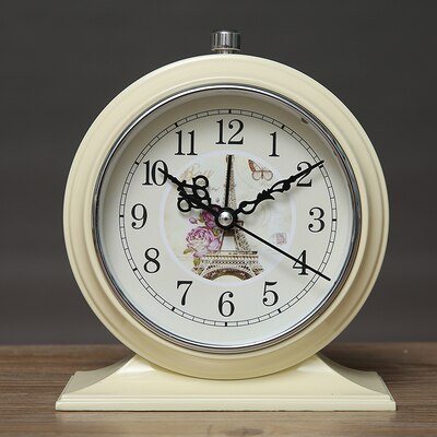 Reloj de sobremesa vintage Torre Eiffel