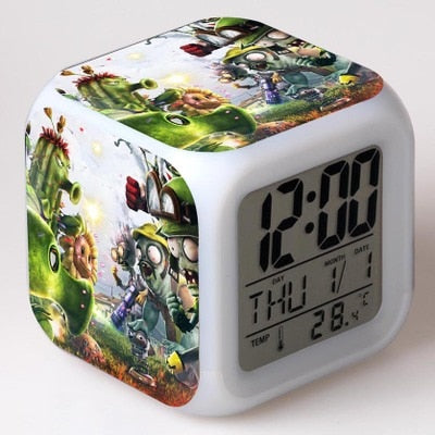 Despertador Cubo Temático Zombies para Niños