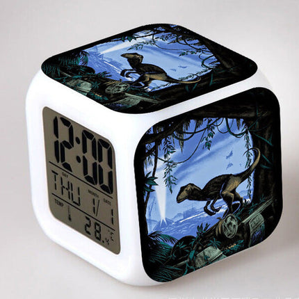 Despertador cubo digital infantil Jurassic Park