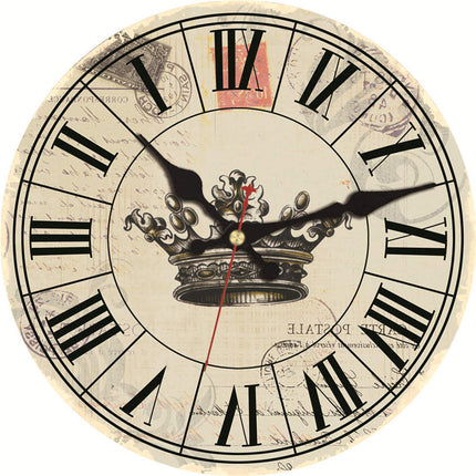 Reloj de pared coches clásicos topo