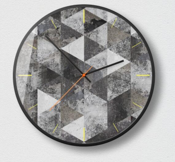 Reloj de pared diseño geométrico moderno