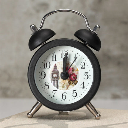 Despertador clásico con doble campana ruidoso