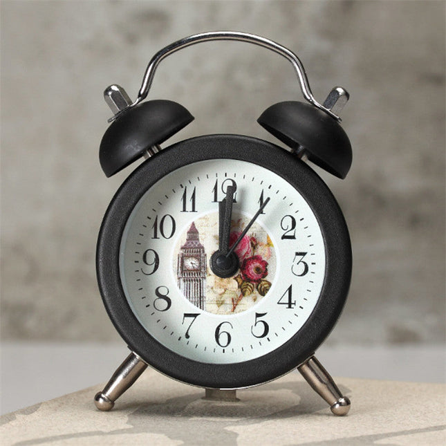 Despertador clásico con doble campana ruidoso