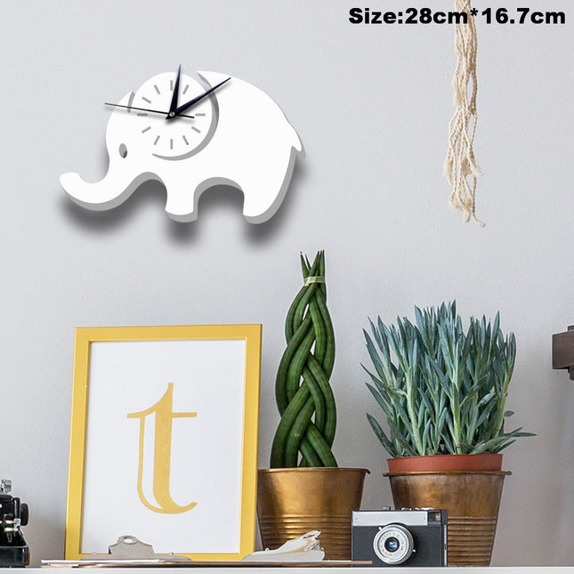 Reloj infantil de pared muñeco nieve