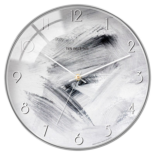 Reloj de pared nórdico cristal abombado