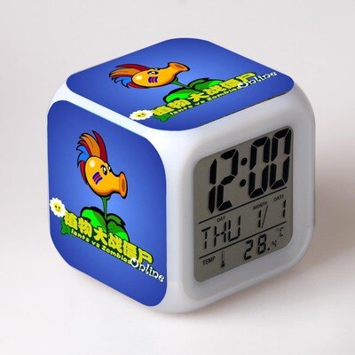 Despertador Cubo Temático Zombies para Niños