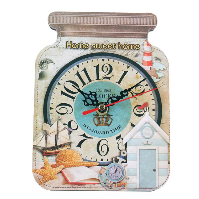 Reloj de pared cocina forma tarro