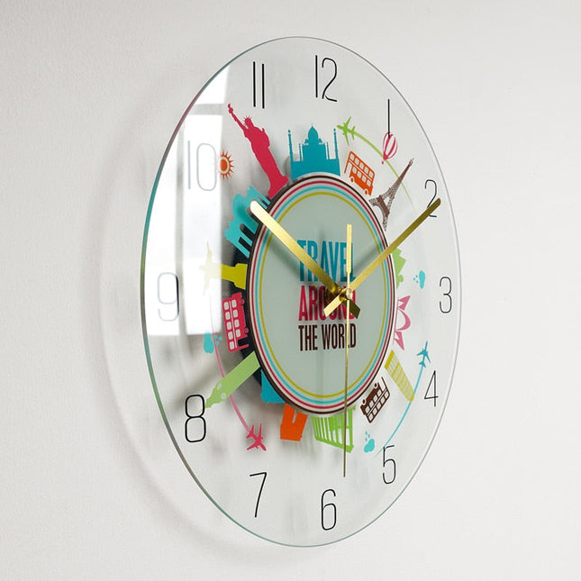 Reloj de pared nórdico diseño artístico