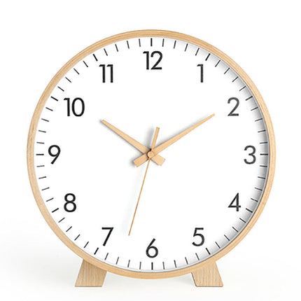 Reloj de sobremesa madera estilo nórdico