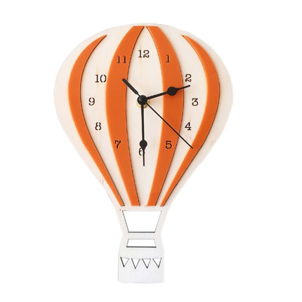 Reloj de pared infantil globo madera