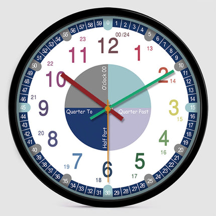 Reloj de pared educativo para niños
