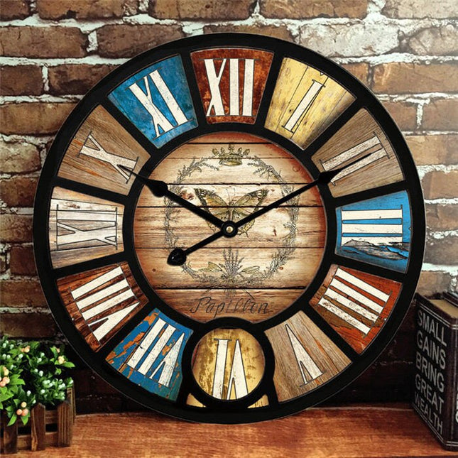 Reloj de pared industrial vintage 60cm