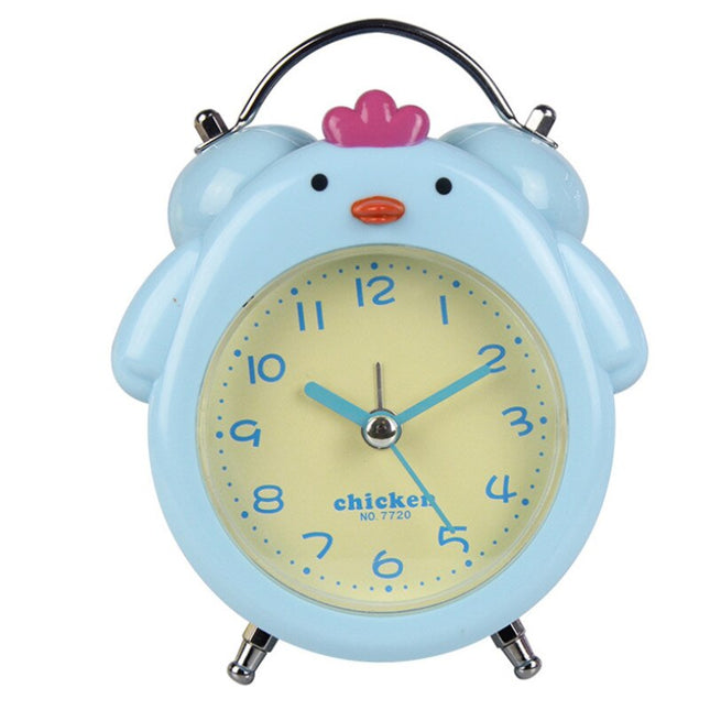 Despertador infantil analógico diseño pollito