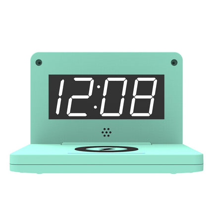 Despertador Digital con Cargador Inalámbrico
