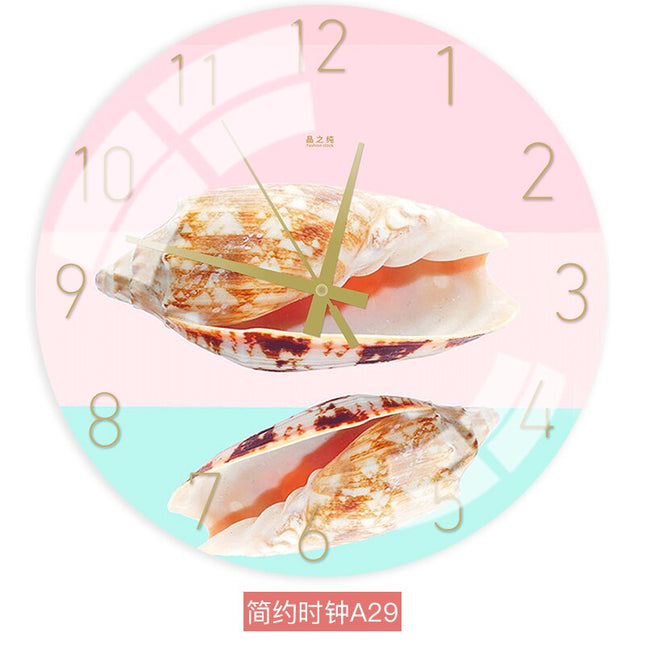 Reloj de pared diseño abstracto colorido
