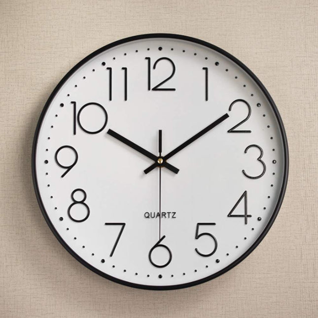 Reloj de pared clásico oro rosa