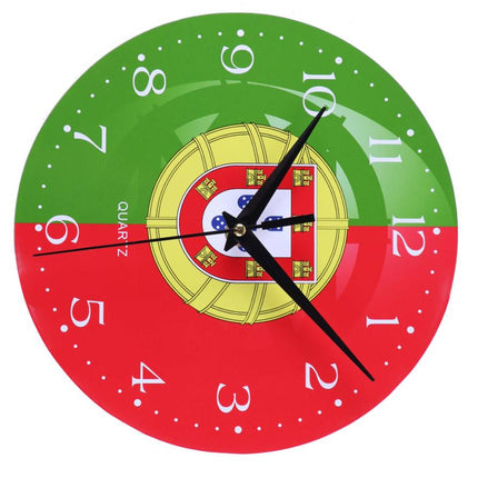 Reloj de pared bandera de España