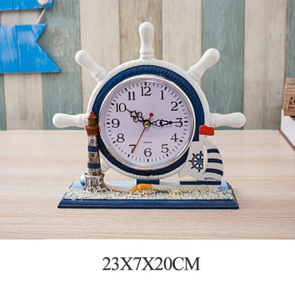 Reloj de sobremesa decorativo estilo náutico