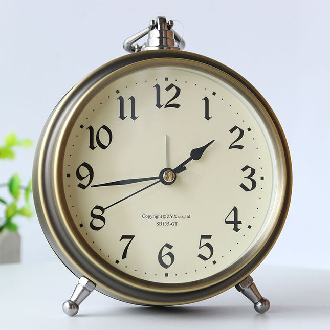 Reloj despertador de mesa estilo antiguo