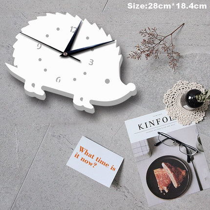 Reloj infantil de pared muñeco nieve